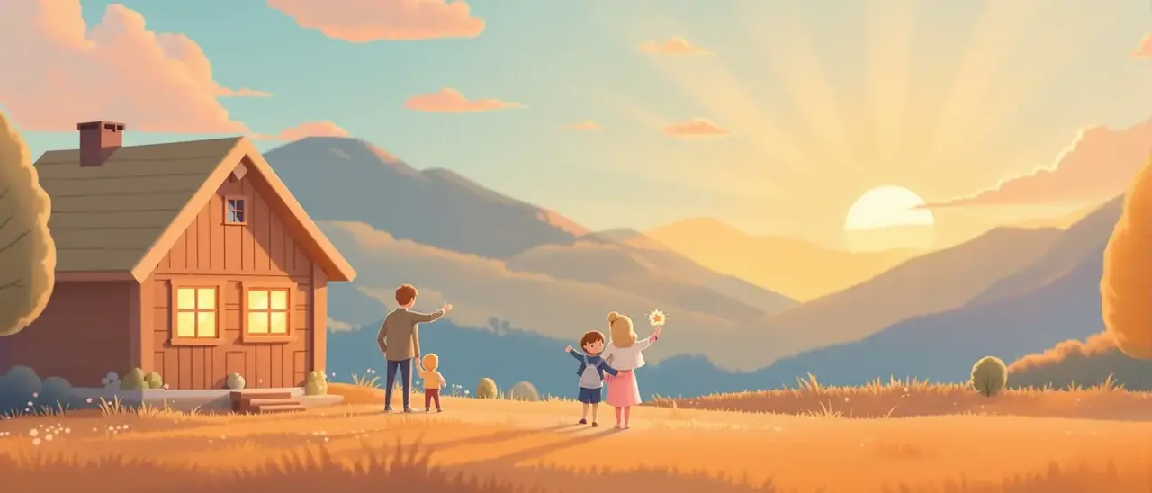 温暖的小屋 推荐横幅